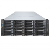 浪潮（INSPUR） 服务器主机 NF8480M5 4U四路机架式 2.5英寸 固态硬盘 定制 双颗金牌5117 14核2.0GHz 双电 64G内存 6块1.2T硬盘 8204-2G